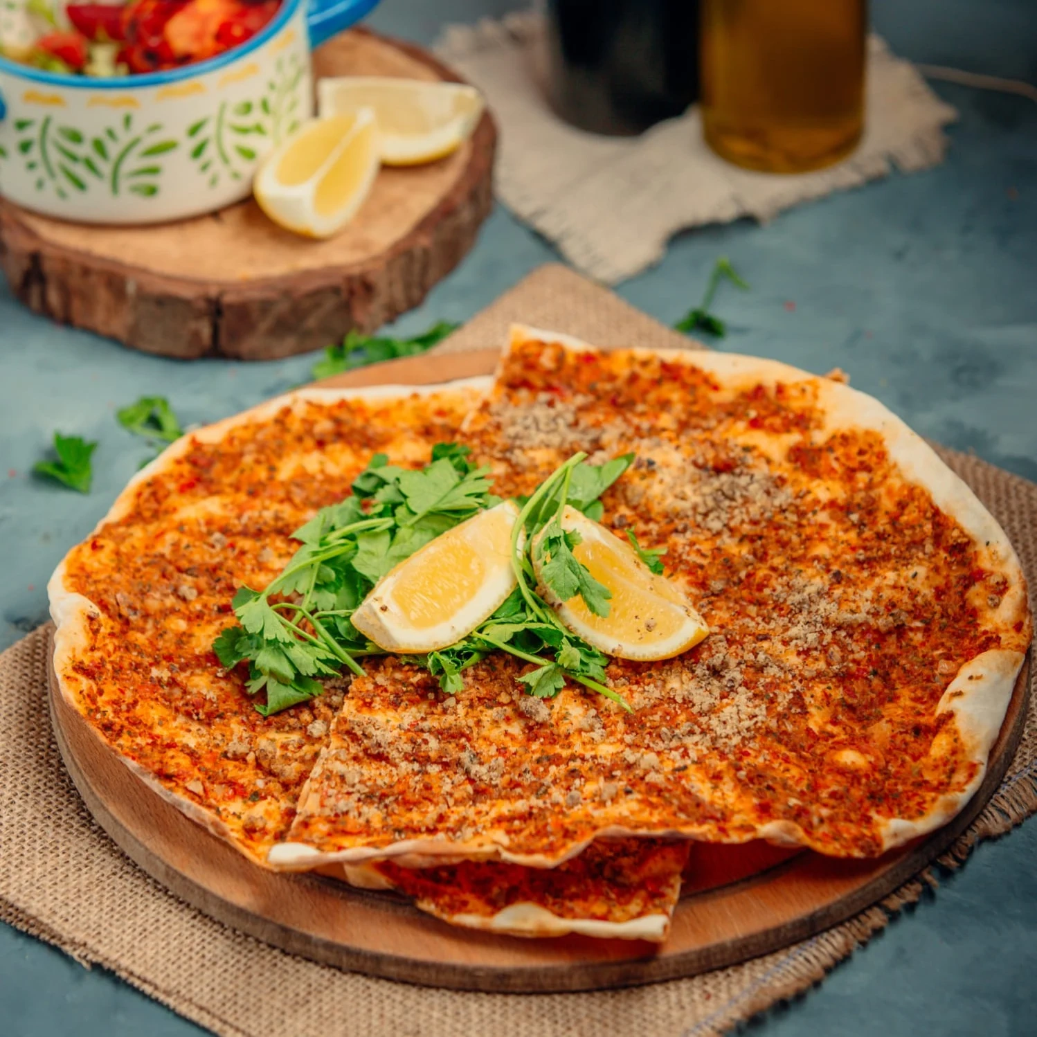 lahmacun Turkish Pizza 1 Portion - Image 1