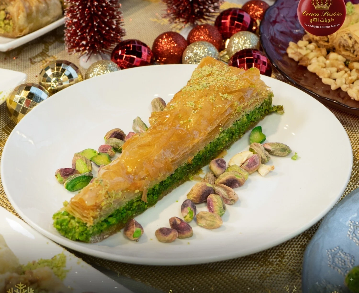 ucgenbaklava Triangle Pistachio Baklava - Image 1